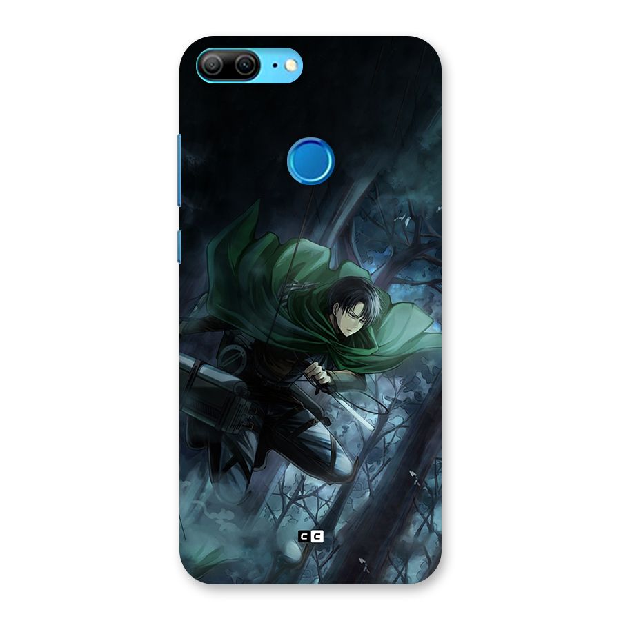 Cool Captain Levi Back Case for Honor 9 Lite