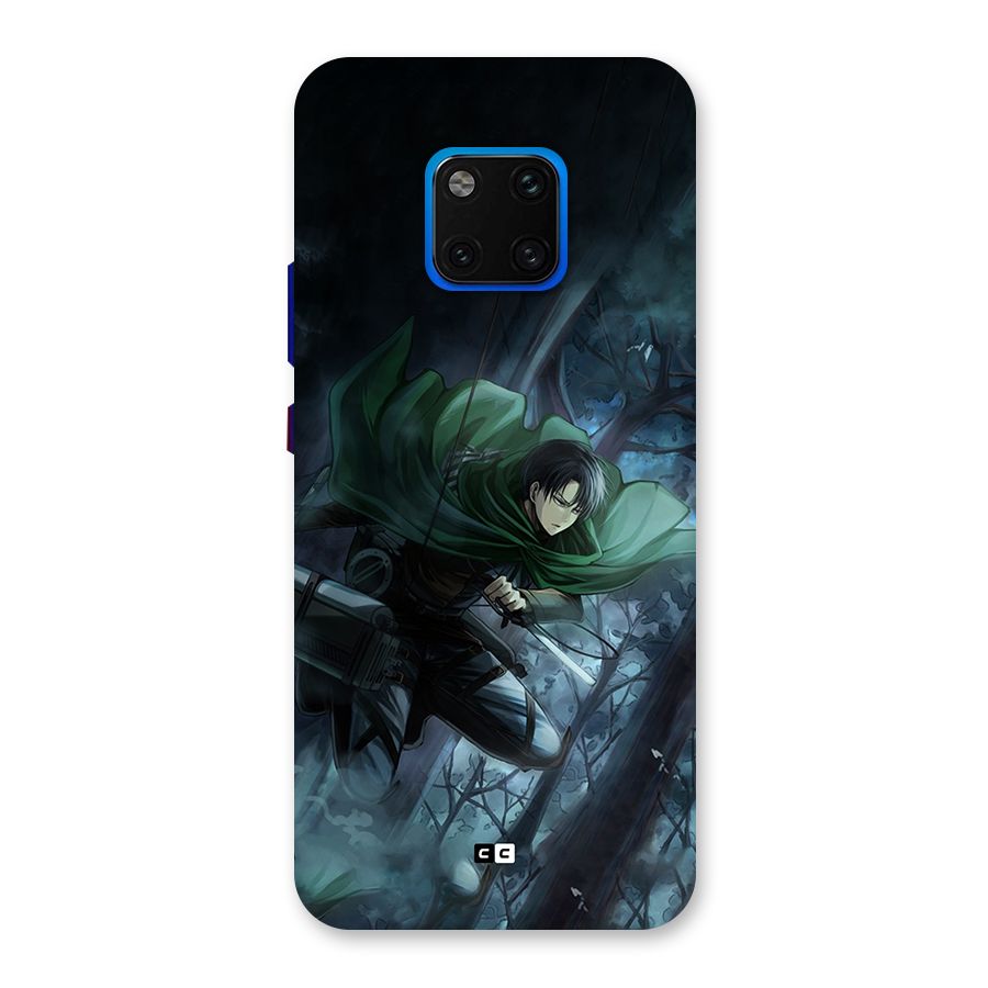 Cool Captain Levi Back Case for Huawei Mate 20 Pro