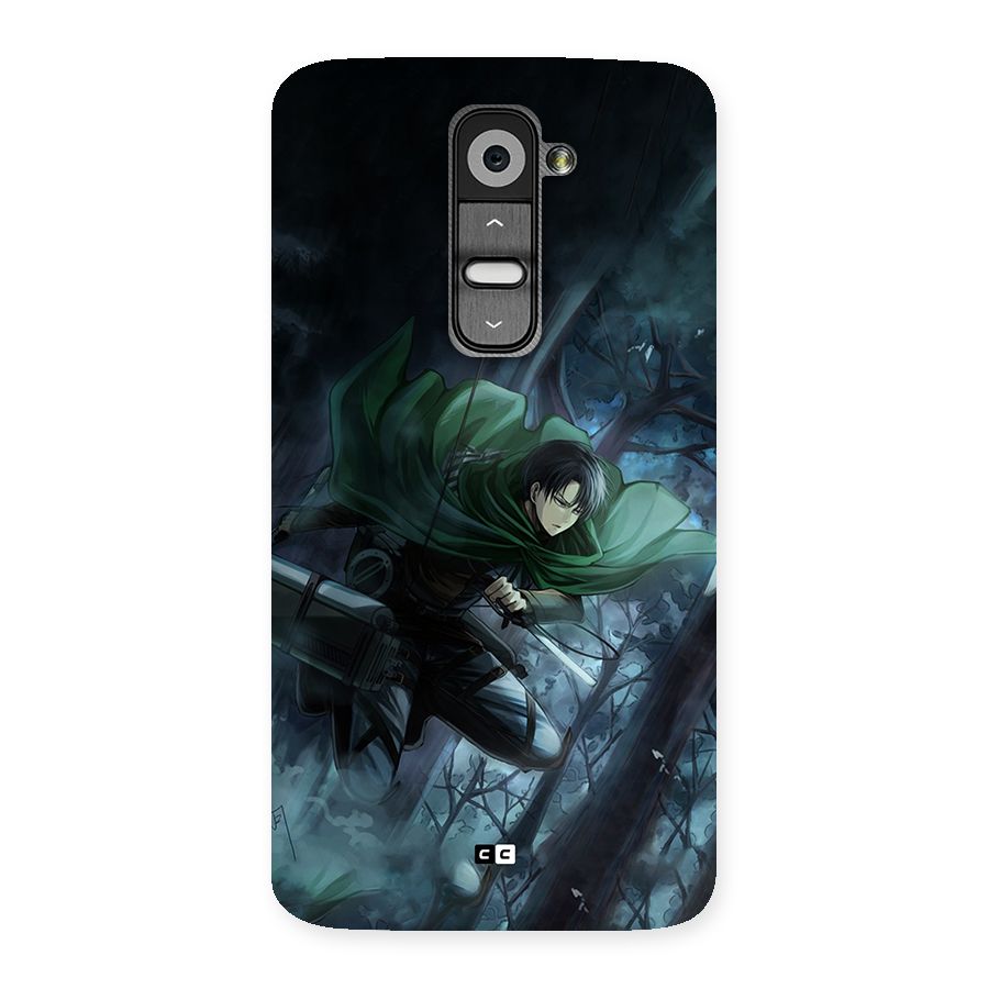 Cool Captain Levi Back Case for LG G2