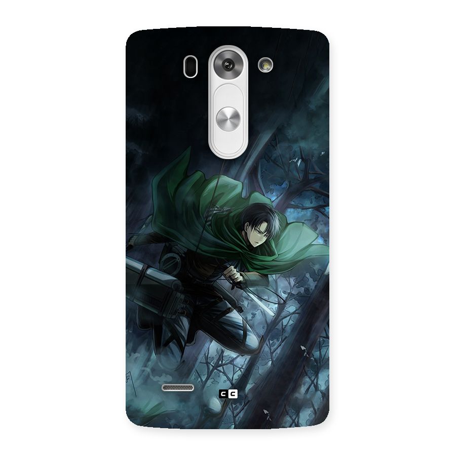 Cool Captain Levi Back Case for LG G3 Mini