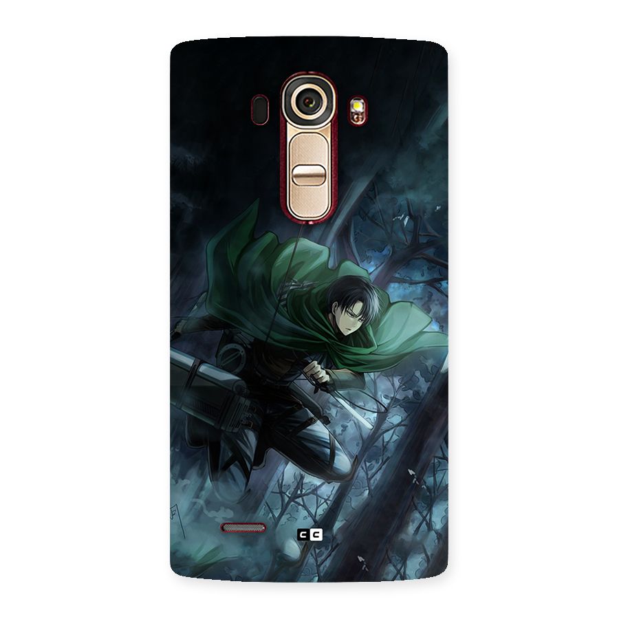 Cool Captain Levi Back Case for LG G4