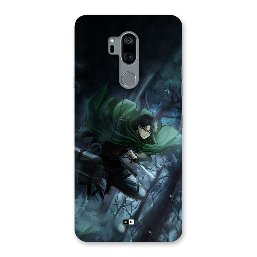 Cool Captain Levi Back Case for LG G7