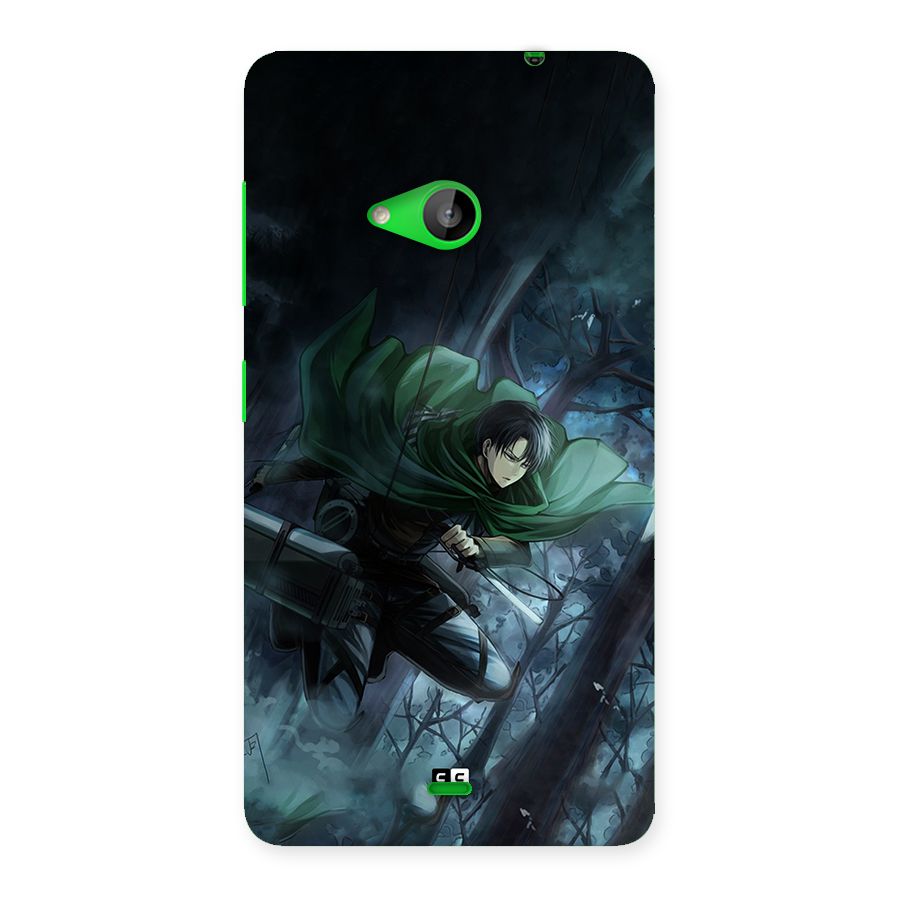 Cool Captain Levi Back Case for Lumia 535