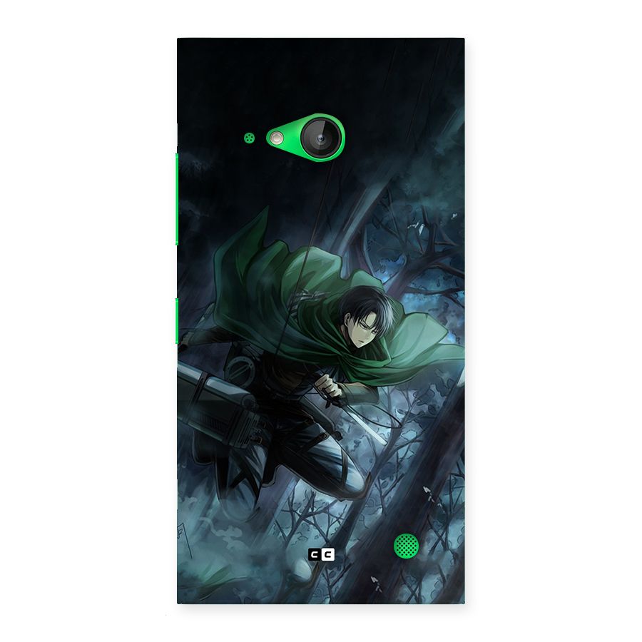 Cool Captain Levi Back Case for Lumia 730