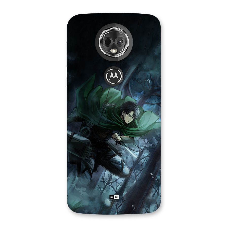 Cool Captain Levi Back Case for Moto E5 Plus