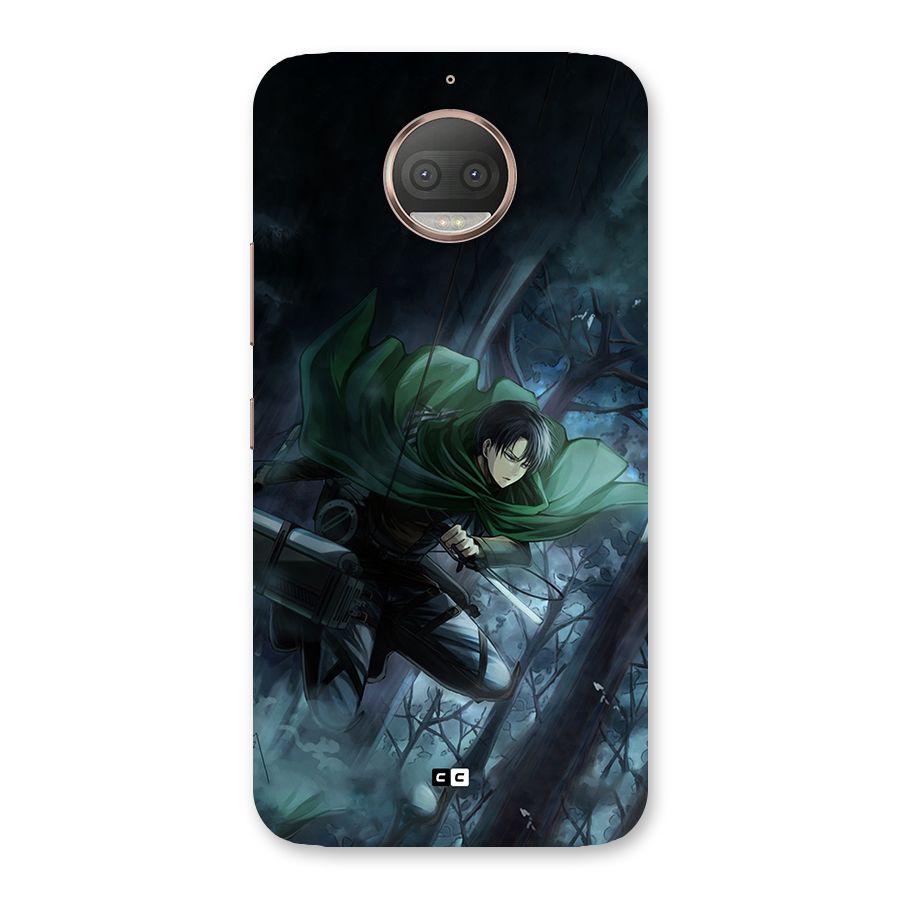 Cool Captain Levi Back Case for Moto G5s Plus