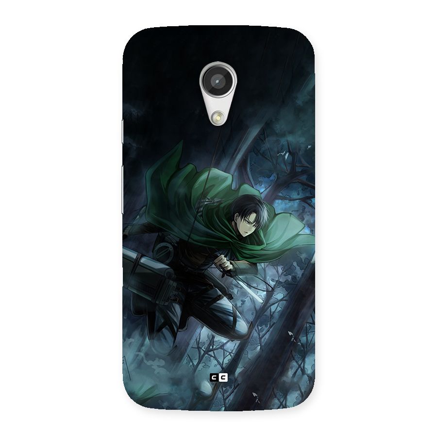 Cool Captain Levi Back Case for Moto G 2nd Gen