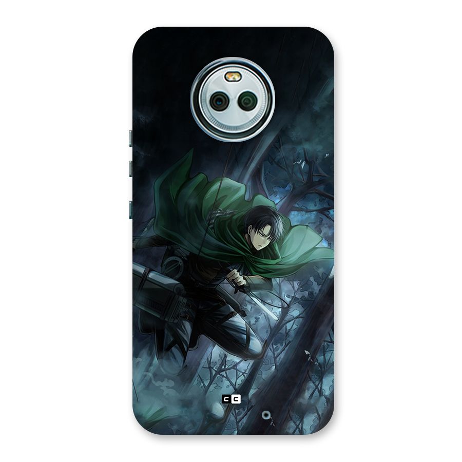 Cool Captain Levi Back Case for Moto X4