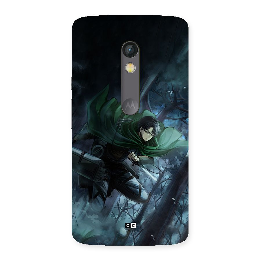Cool Captain Levi Back Case for Moto X Play