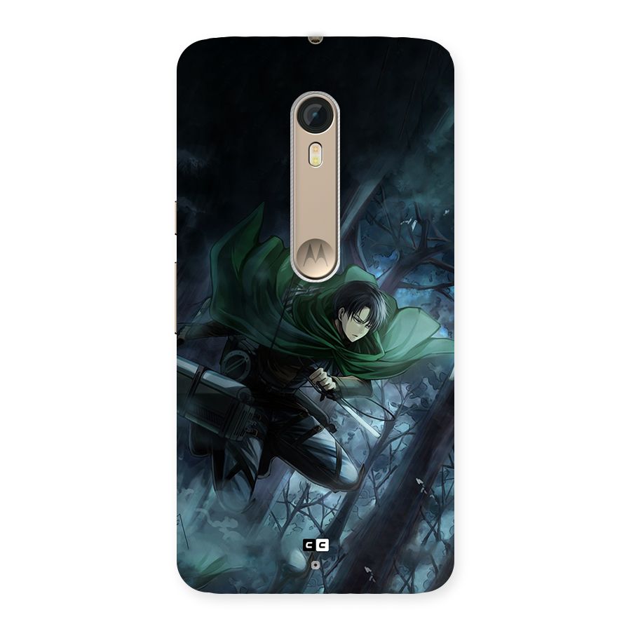 Cool Captain Levi Back Case for Moto X Style