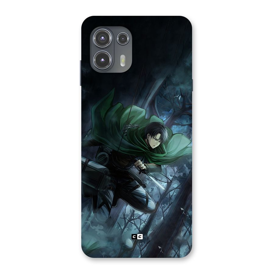 Cool Captain Levi Back Case for Motorola Edge 20 Fusion