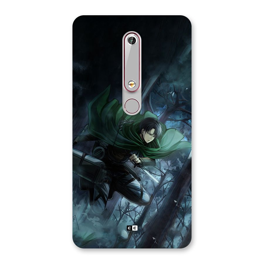 Cool Captain Levi Back Case for Nokia 6.1