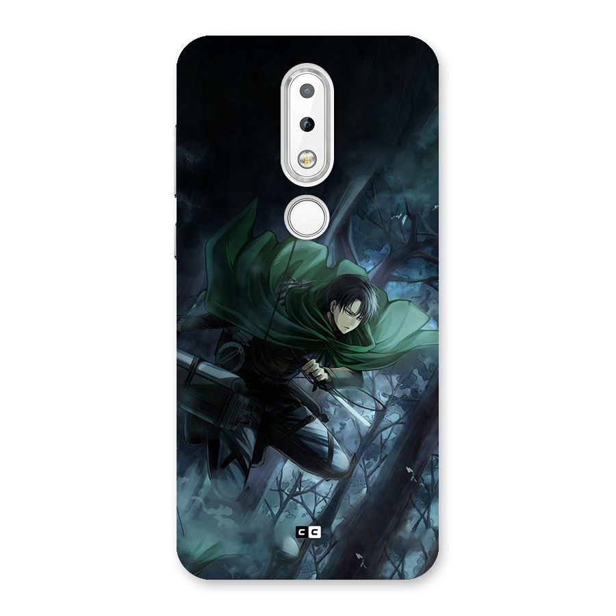 Cool Captain Levi Back Case for Nokia 6.1 Plus