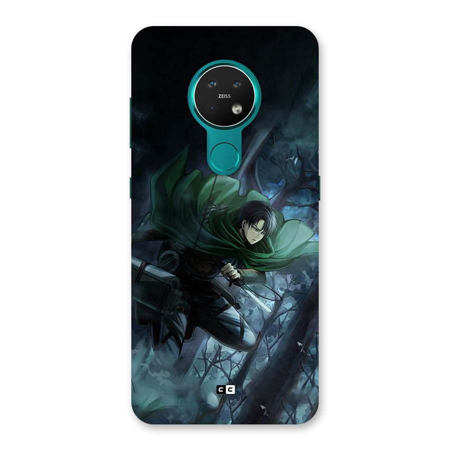 Cool Captain Levi Back Case for Nokia 7.2