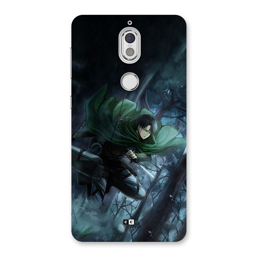 Cool Captain Levi Back Case for Nokia 7