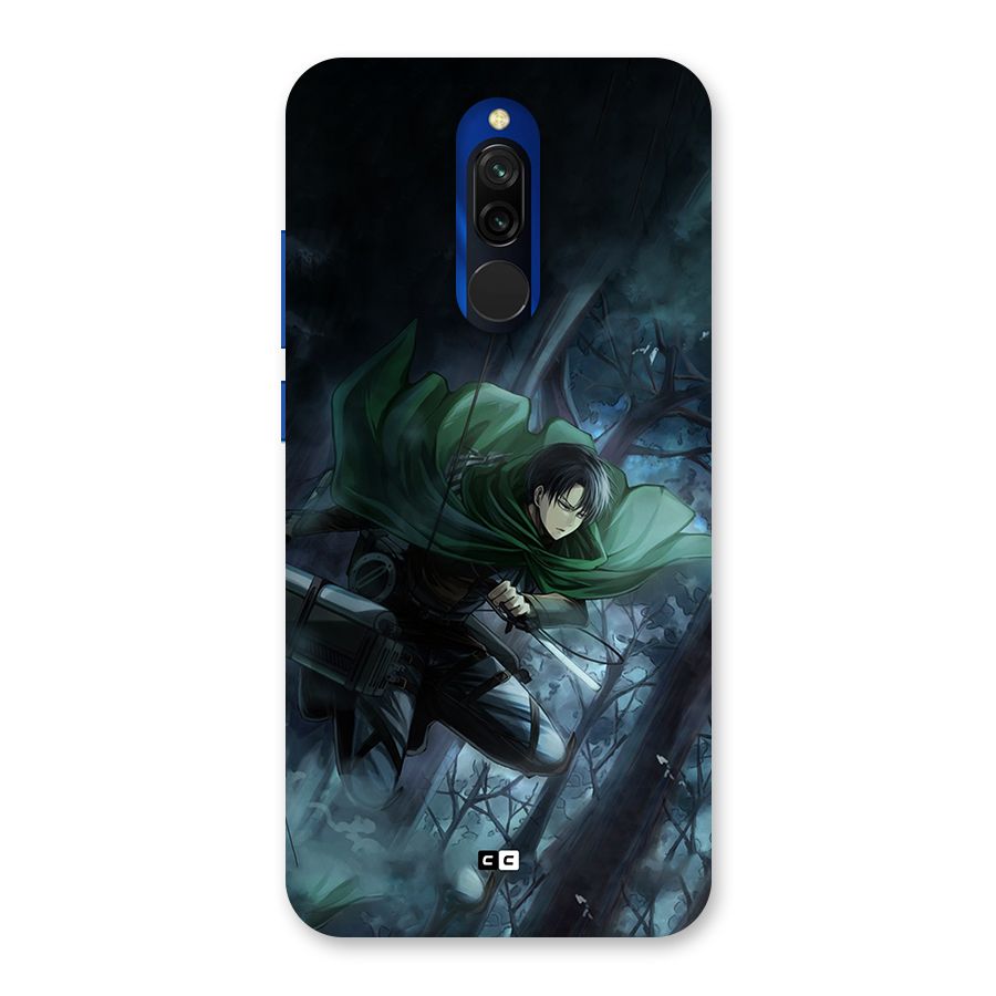 Cool Captain Levi Back Case for Redmi 8