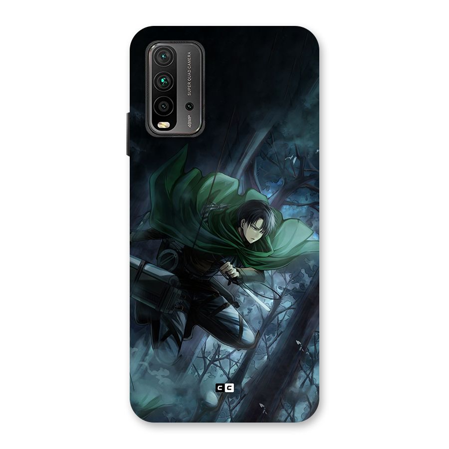 Cool Captain Levi Back Case for Redmi 9 Power