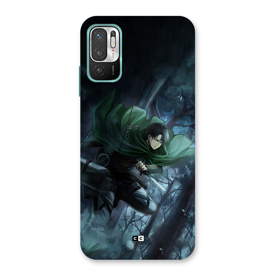 Cool Captain Levi Back Case for Redmi Note 10T 5G