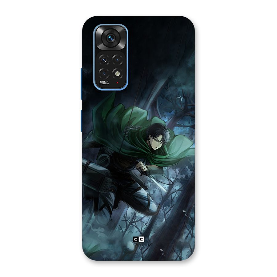 Cool Captain Levi Back Case for Redmi Note 11S