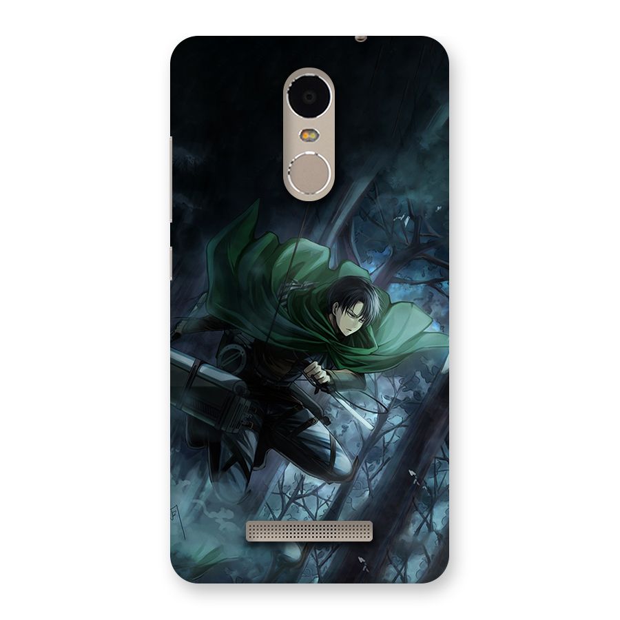 Cool Captain Levi Back Case for Redmi Note 3