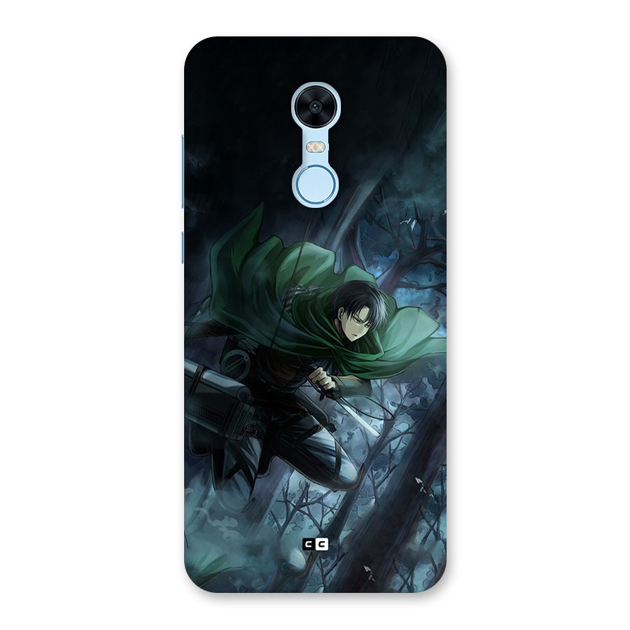 Cool Captain Levi Back Case for Redmi Note 5