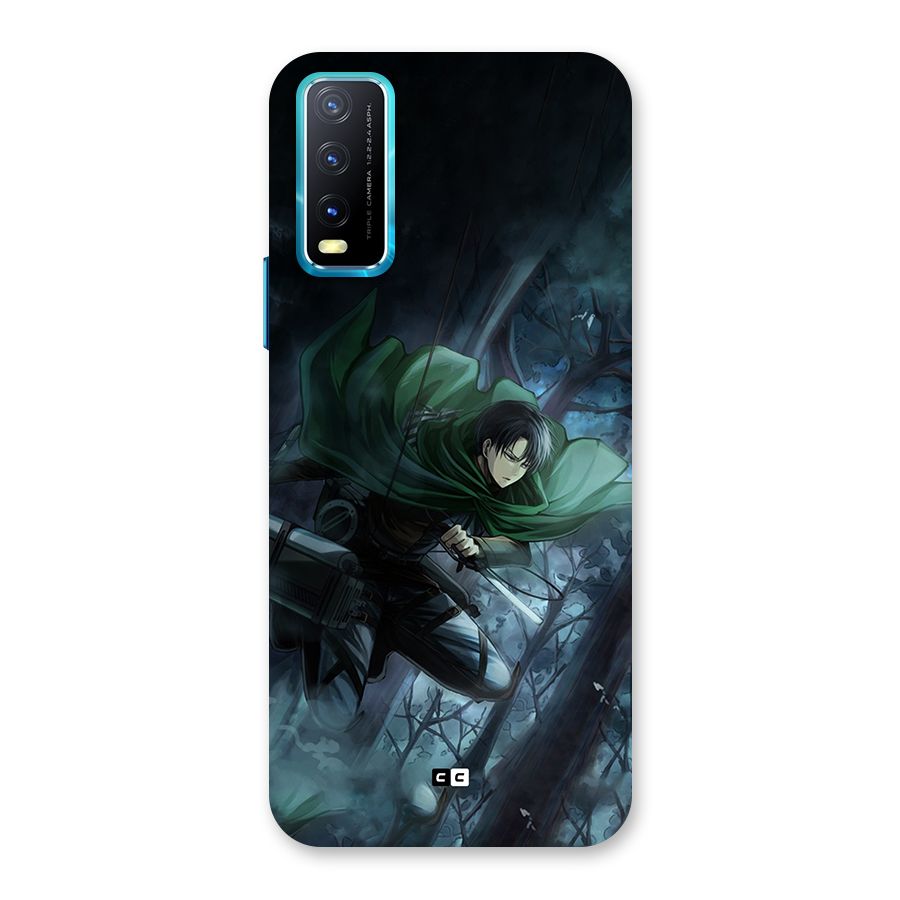 Cool Captain Levi Back Case for Vivo Y20G