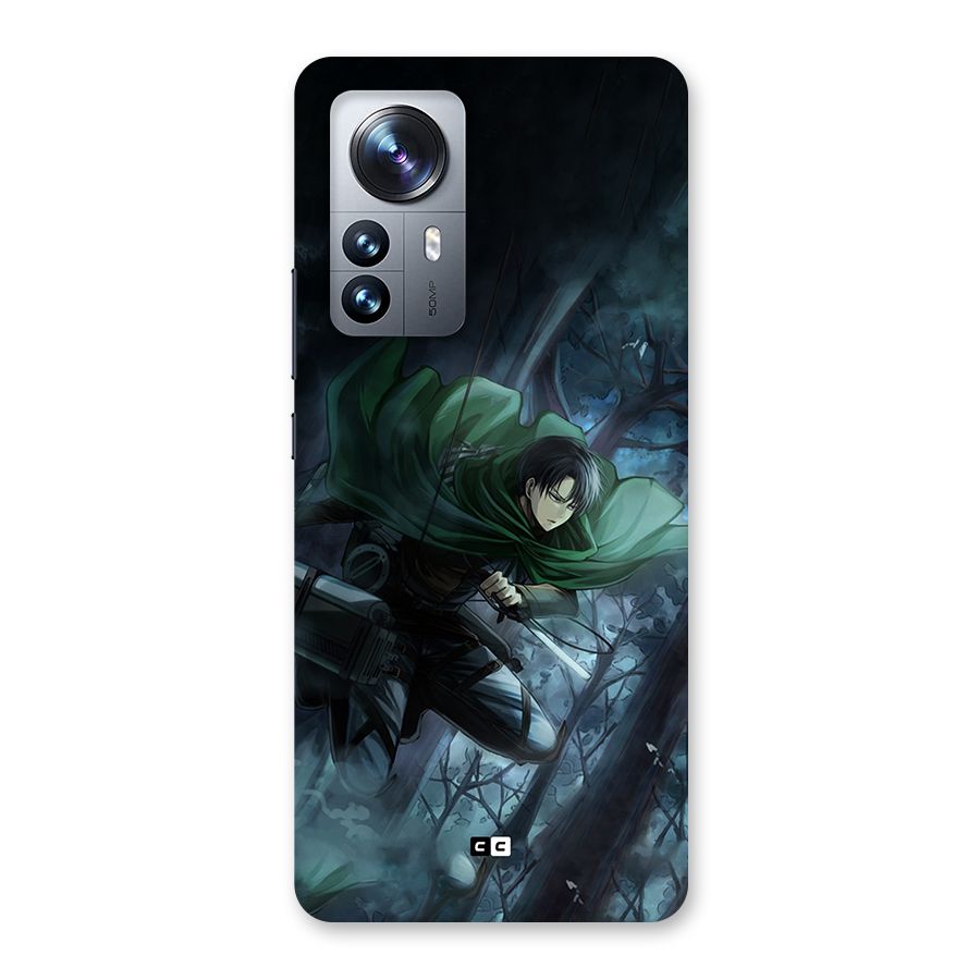 Cool Captain Levi Back Case for Xiaomi 12 Pro