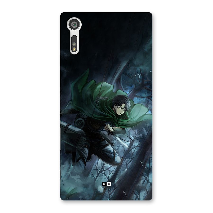 Cool Captain Levi Back Case for Xperia XZ