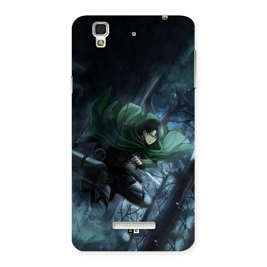 Cool Captain Levi Back Case for YU Yureka Plus