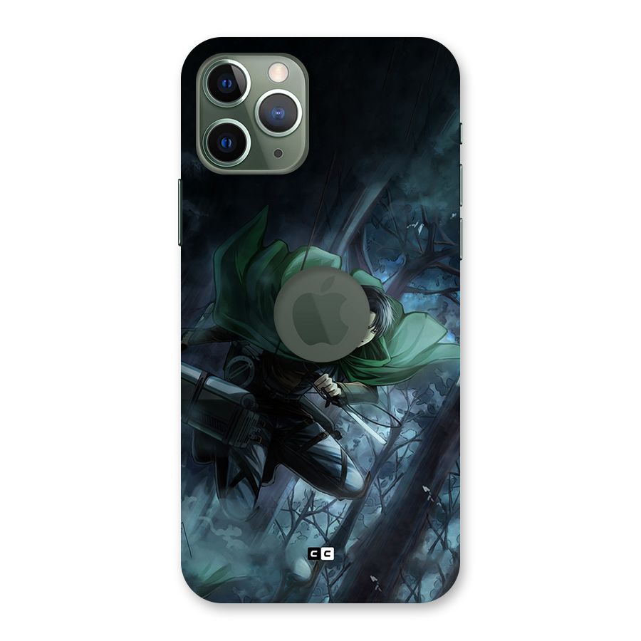 Cool Captain Levi Back Case for iPhone 11 Pro Logo Cut