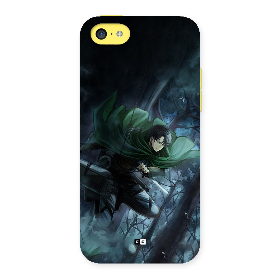 Cool Captain Levi Back Case for iPhone 5C