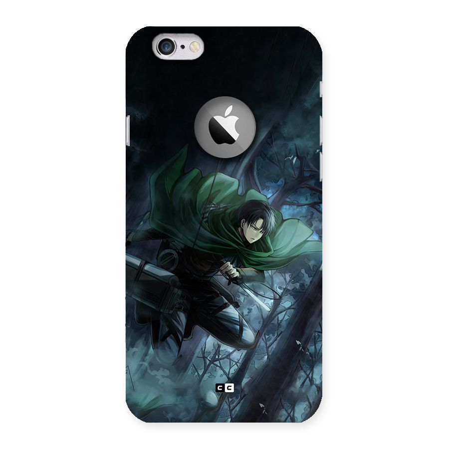 Cool Captain Levi Back Case for iPhone 6 Logo Cut