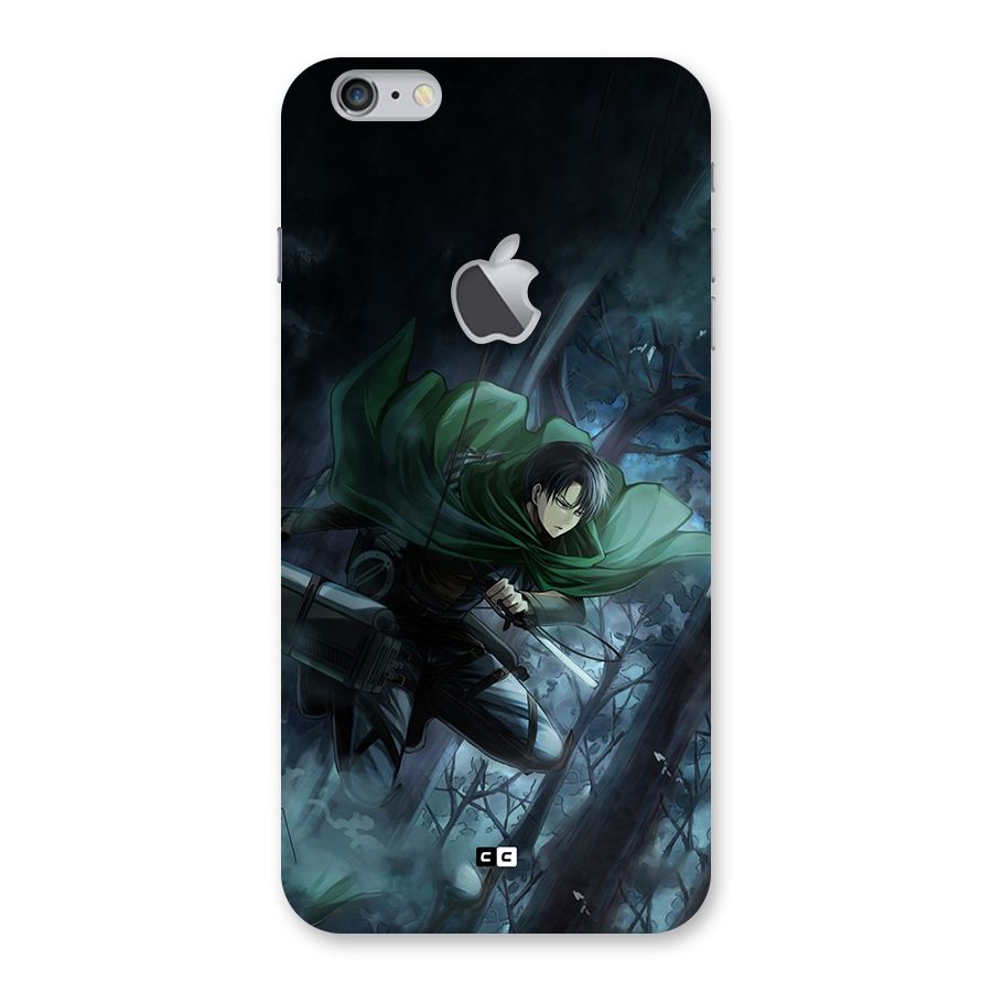 Cool Captain Levi Back Case for iPhone 6 Plus 6S Plus Logo Cut