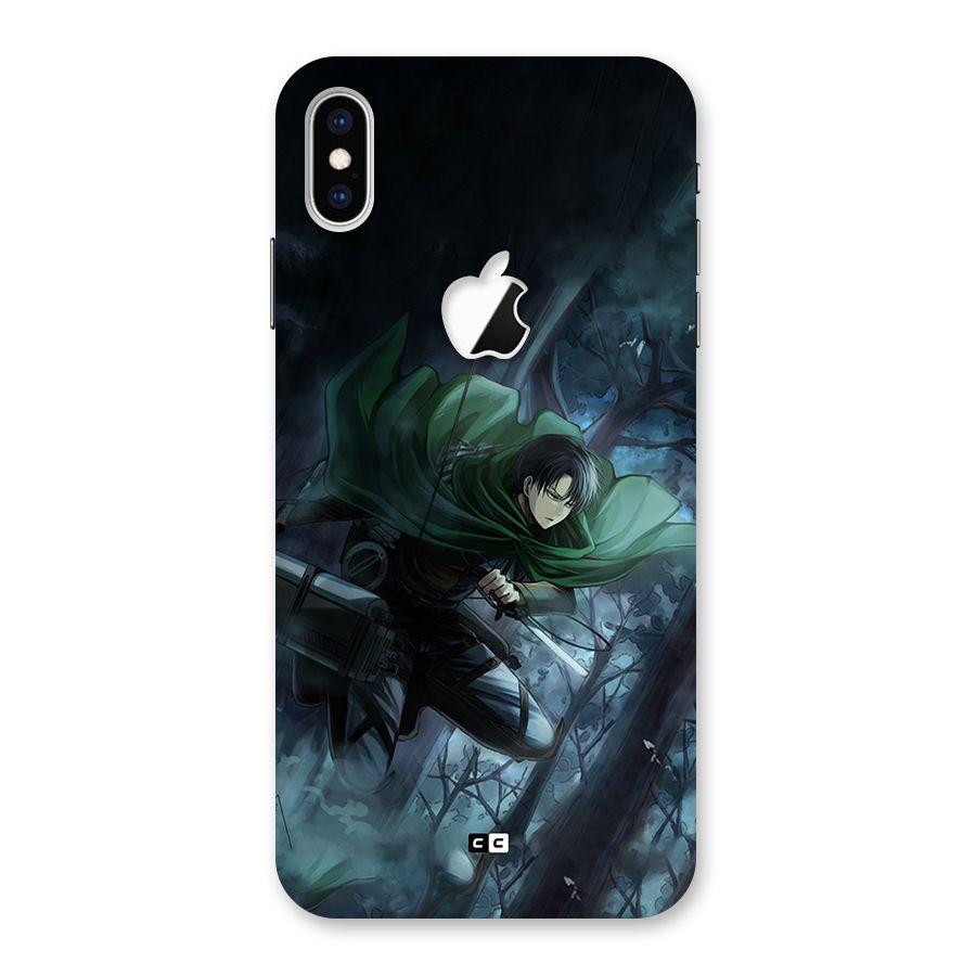 Cool Captain Levi Back Case for iPhone XS Max Apple Cut