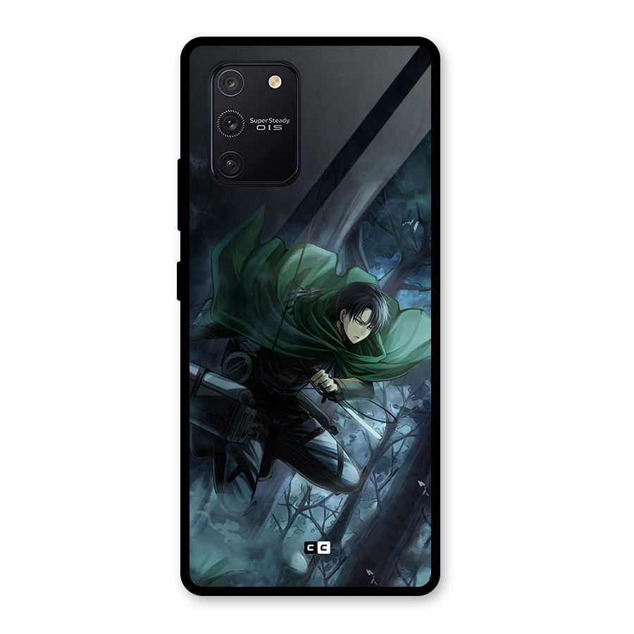 Cool Captain Levi Glass Back Case for Galaxy S10 Lite