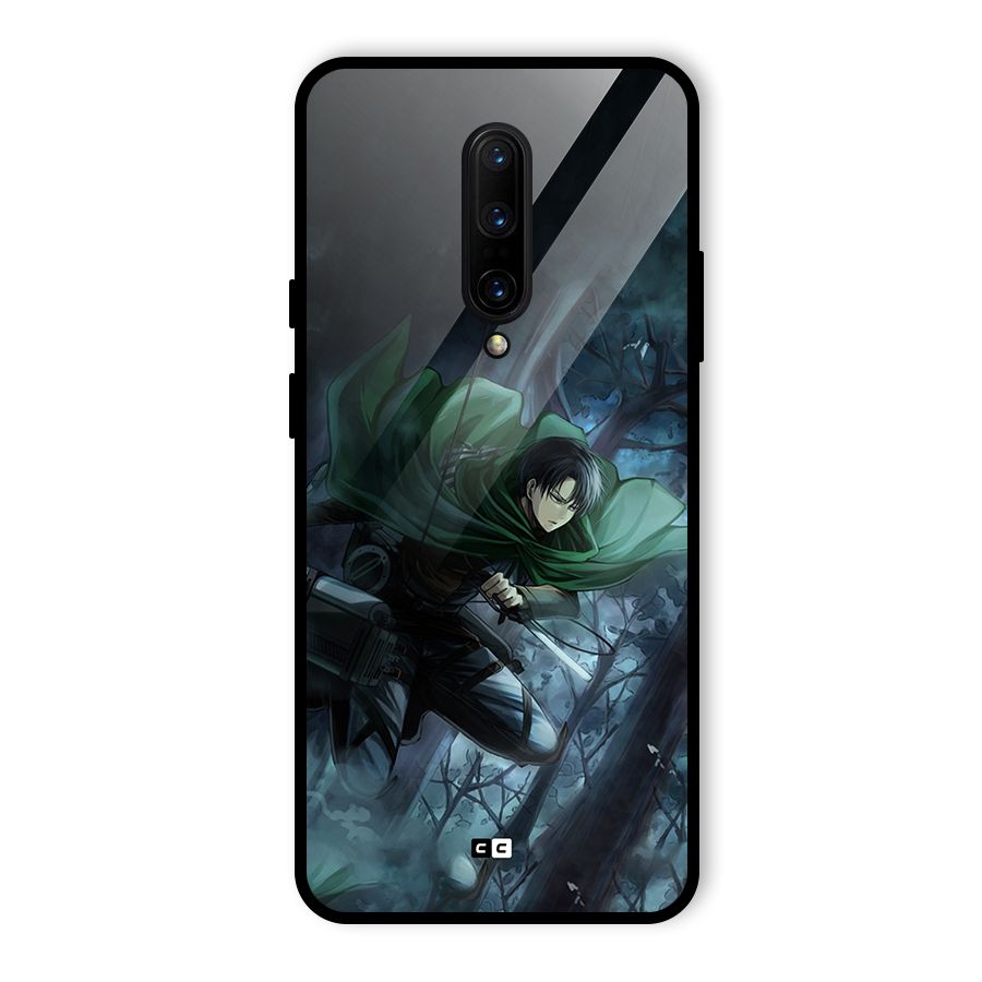 Cool Captain Levi Glass Back Case for OnePlus 7 Pro