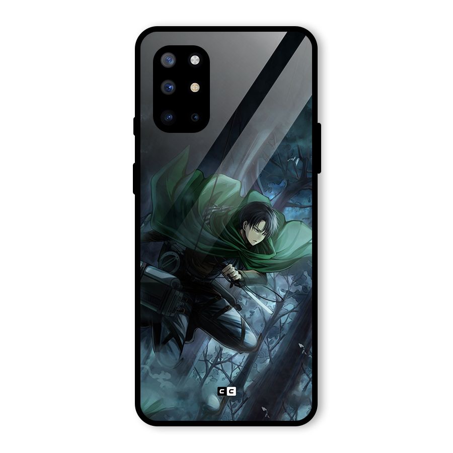 Cool Captain Levi Glass Back Case for OnePlus 8T