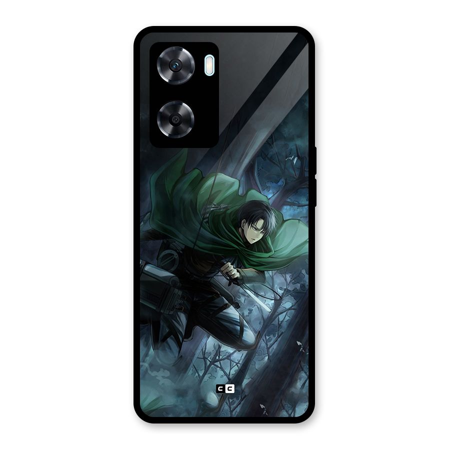 Cool Captain Levi Glass Back Case for Oppo A77