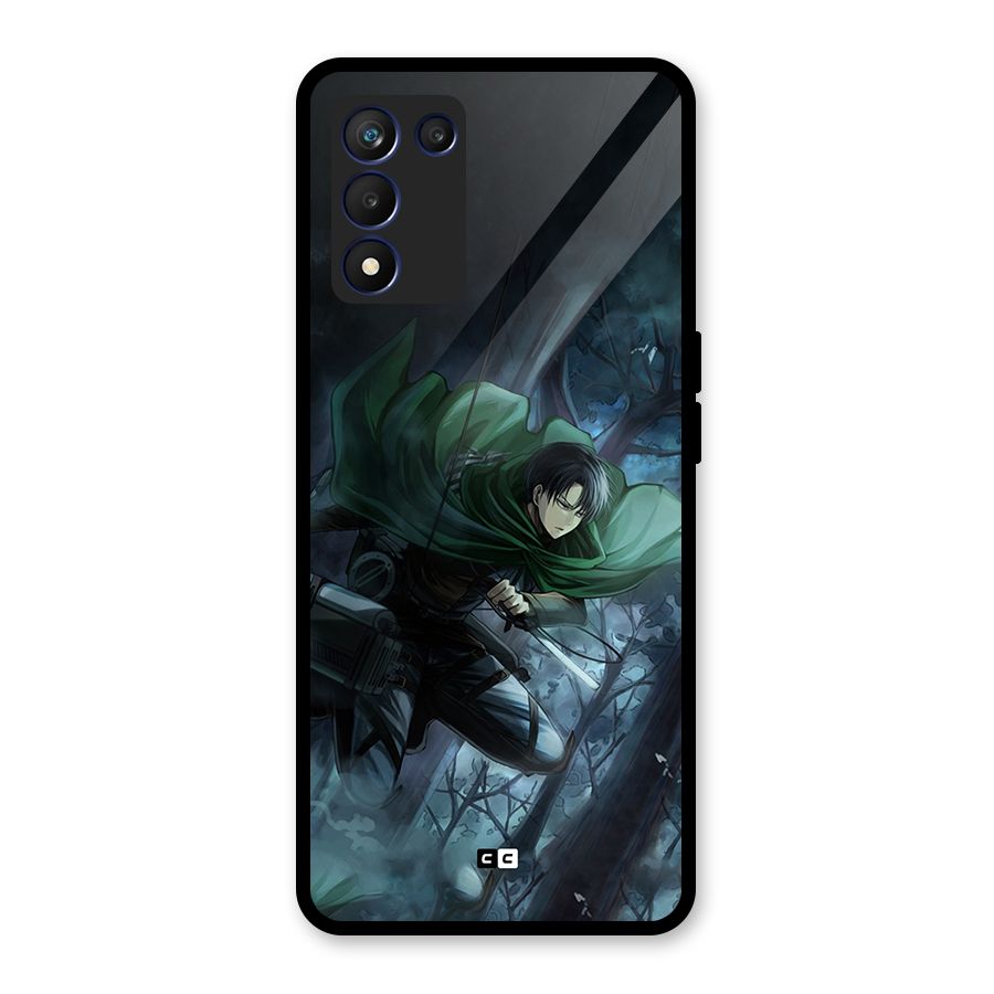 Cool Captain Levi Glass Back Case for Realme 9 5G Speed