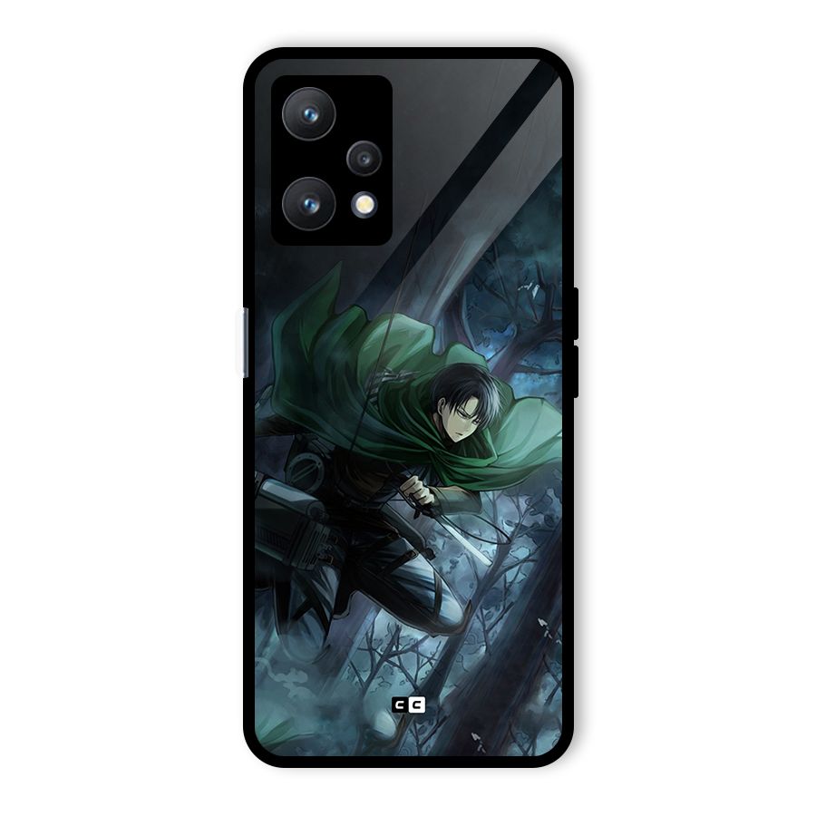 Cool Captain Levi Glass Back Case for Realme 9 Pro 5G