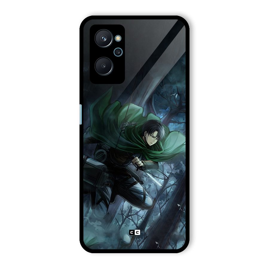 Cool Captain Levi Glass Back Case for Realme 9i