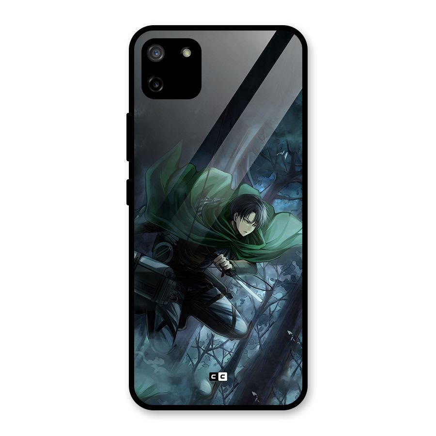 Cool Captain Levi Glass Back Case for Realme C11