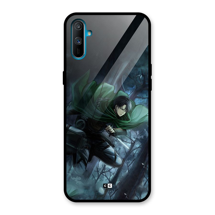 Cool Captain Levi Glass Back Case for Realme C3