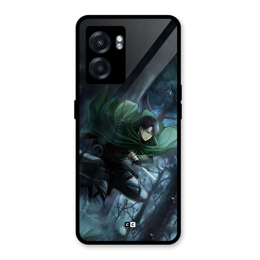 Cool Captain Levi Glass Back Case for Realme Narzo 50 5G