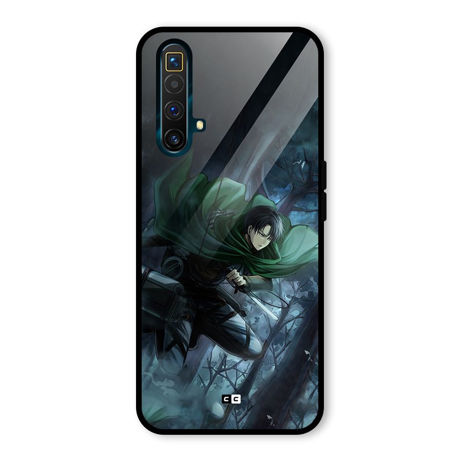 Cool Captain Levi Glass Back Case for Realme X3