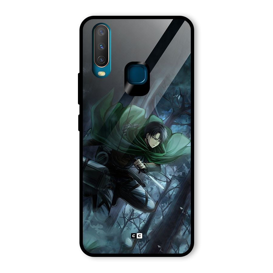 Cool Captain Levi Glass Back Case for Vivo U10
