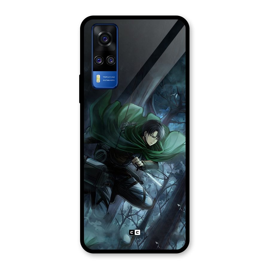 Cool Captain Levi Glass Back Case for Vivo Y31