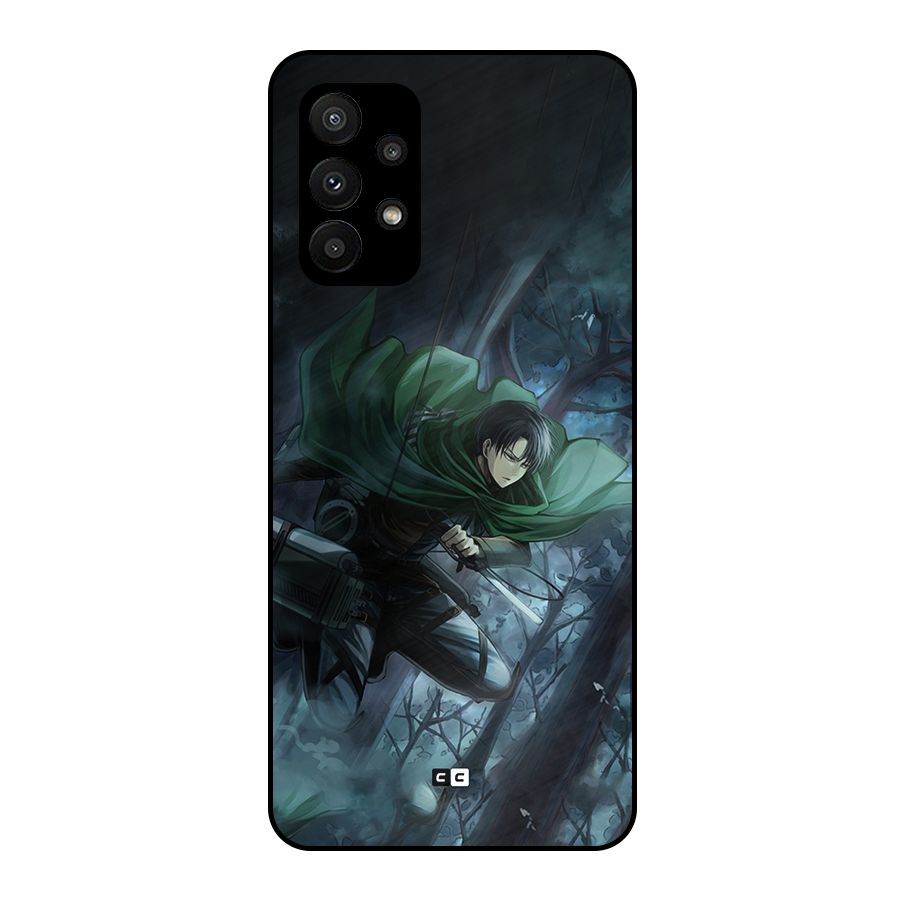 Cool Captain Levi Metal Back Case for Galaxy A23