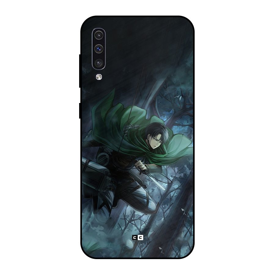 Cool Captain Levi Metal Back Case for Galaxy A50
