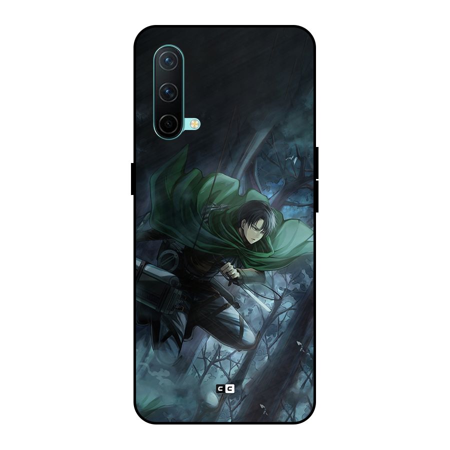Cool Captain Levi Metal Back Case for OnePlus Nord CE 5G